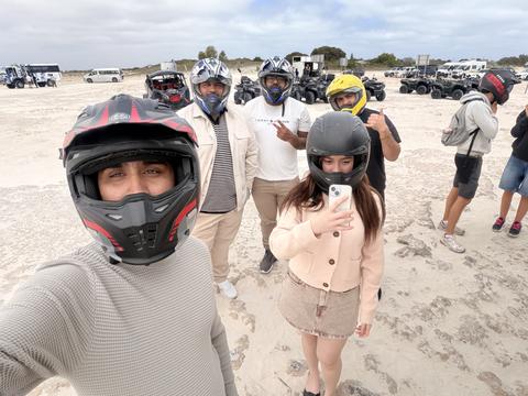 Exploring Lancelin Sand Dunes